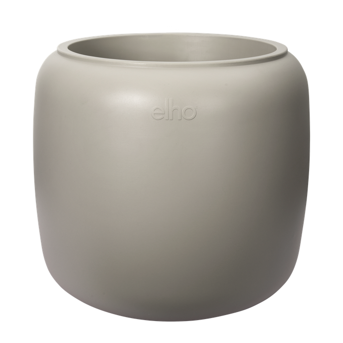 amber beads small 40cm greige